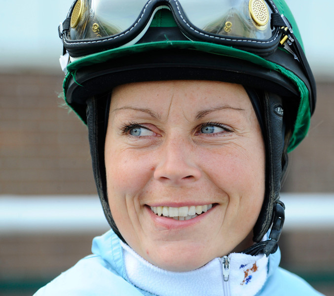 Cathrine Weilby. Foto: Stefan Olsson / Svensk Galopp.